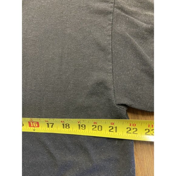 Vintage Bella 50/50 Black Tee Made in USA One Size - Picture 4 of 6